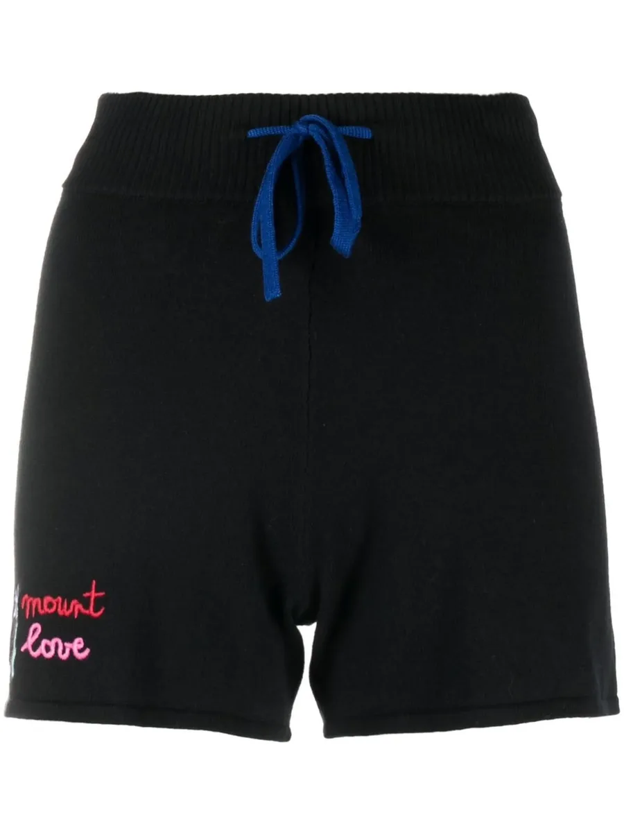 'mount of love' drawstring shorts 1