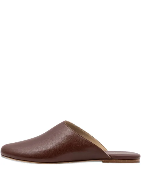 leather mules
