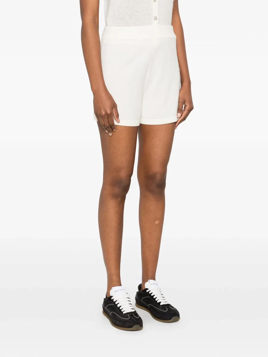 elasticated-waist shorts 6