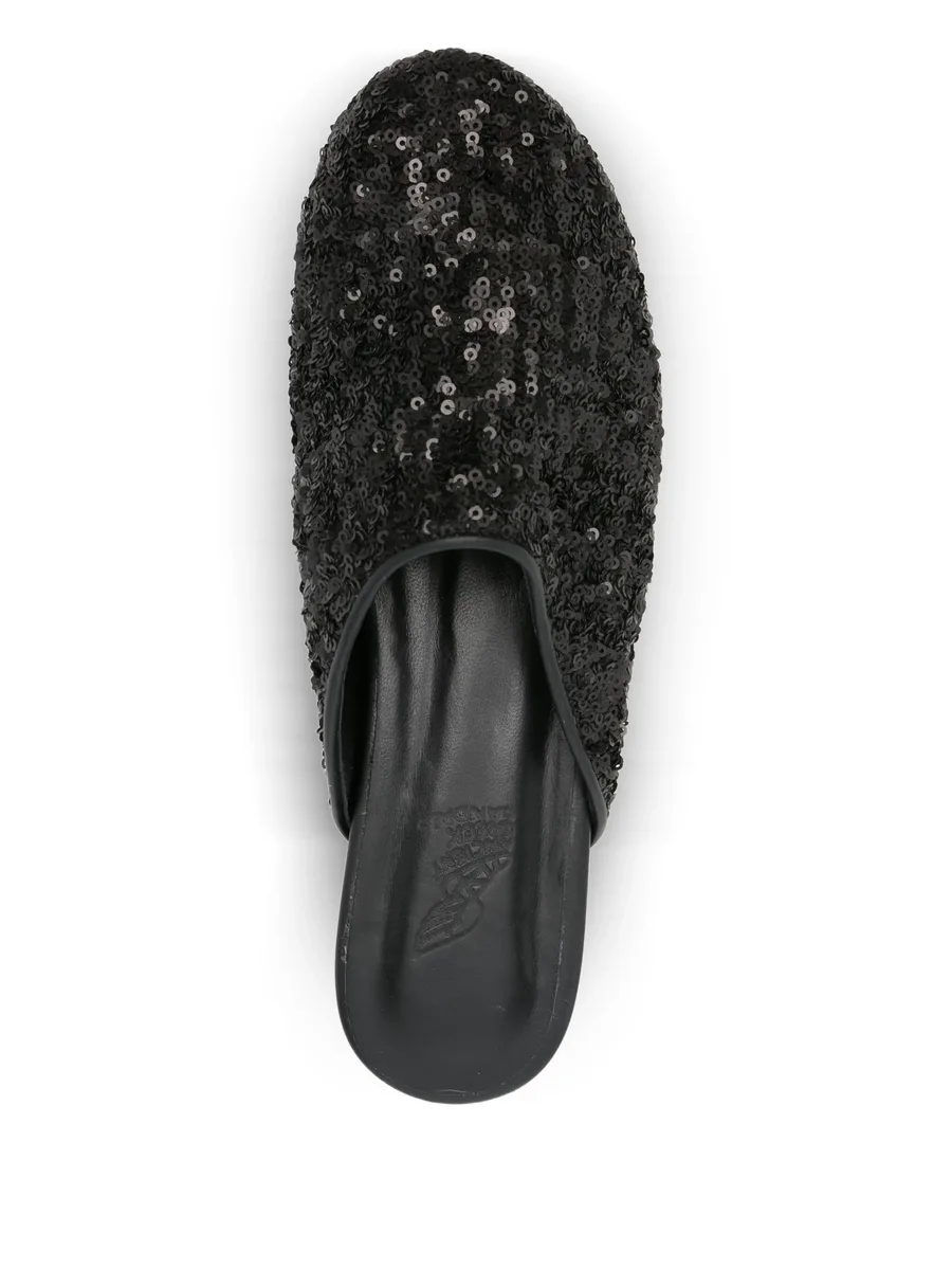 мюли The Slipper с пайетками 7