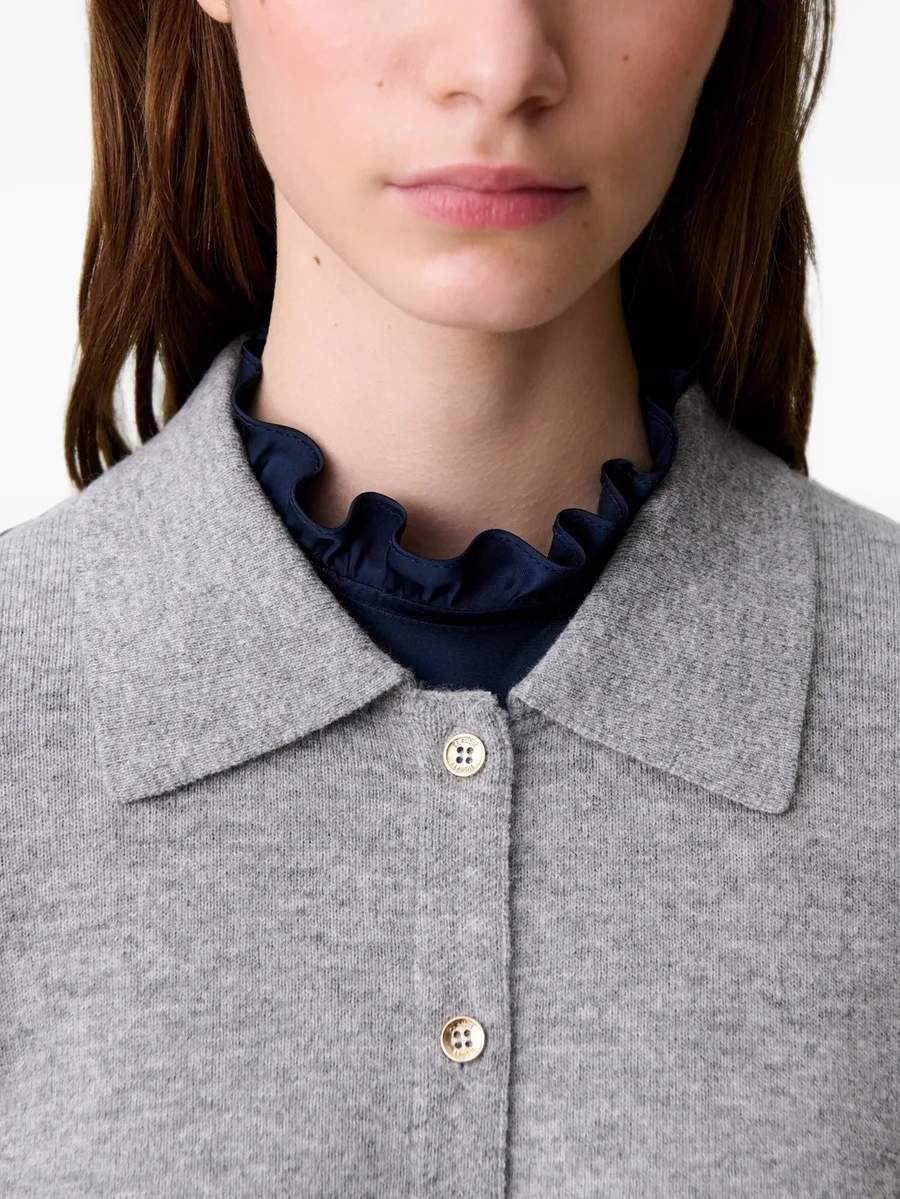 fitted wool cardigan 11