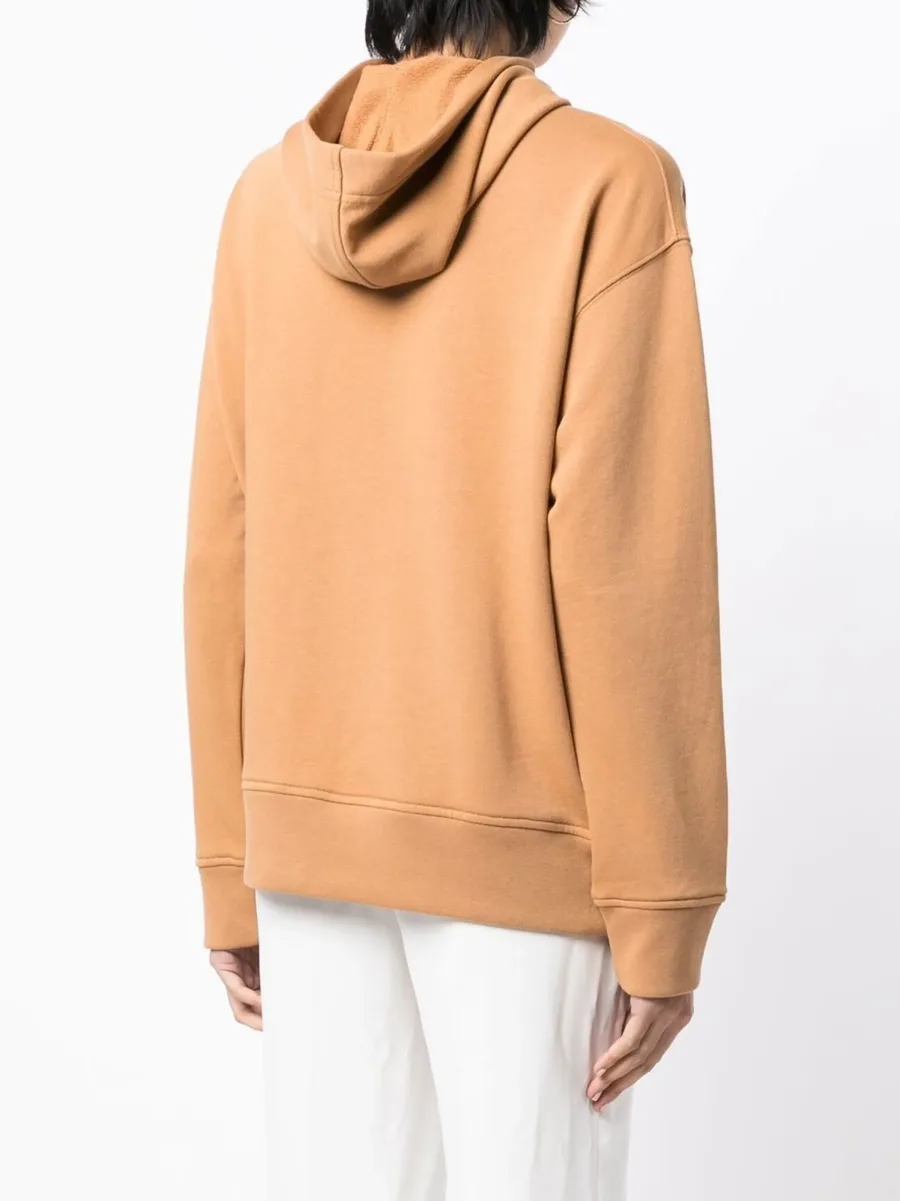 button-up cotton hoodie 7