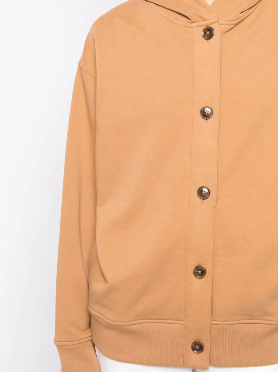 button-up cotton hoodie 10
