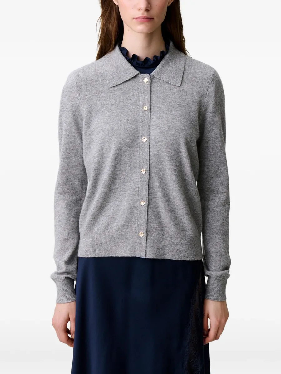 fitted wool cardigan 8