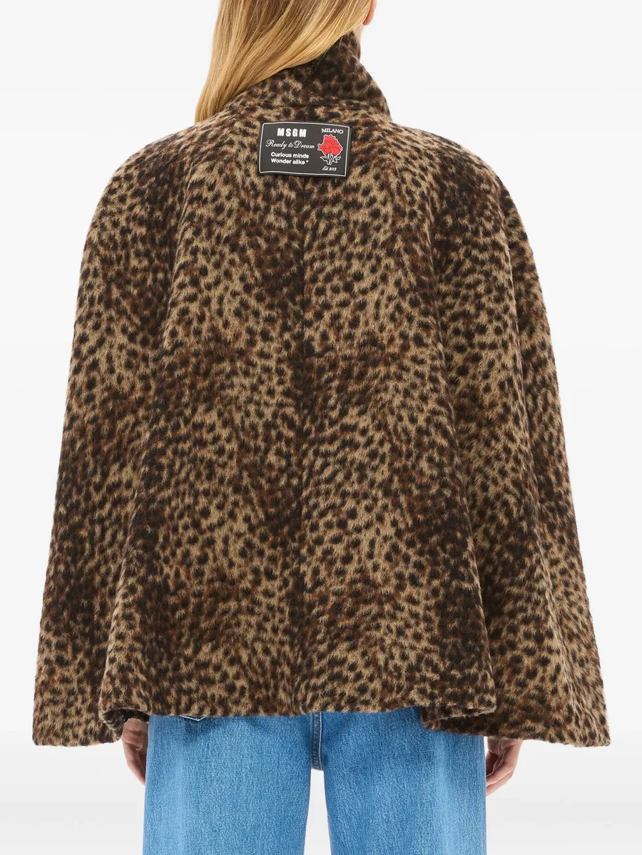 attached-scarf cape 8