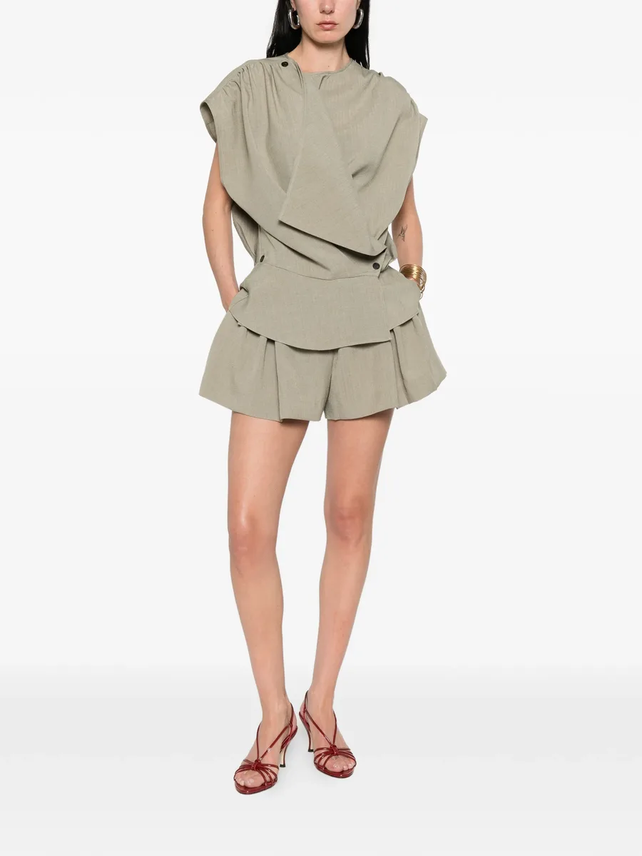Souty pleated shorts 4