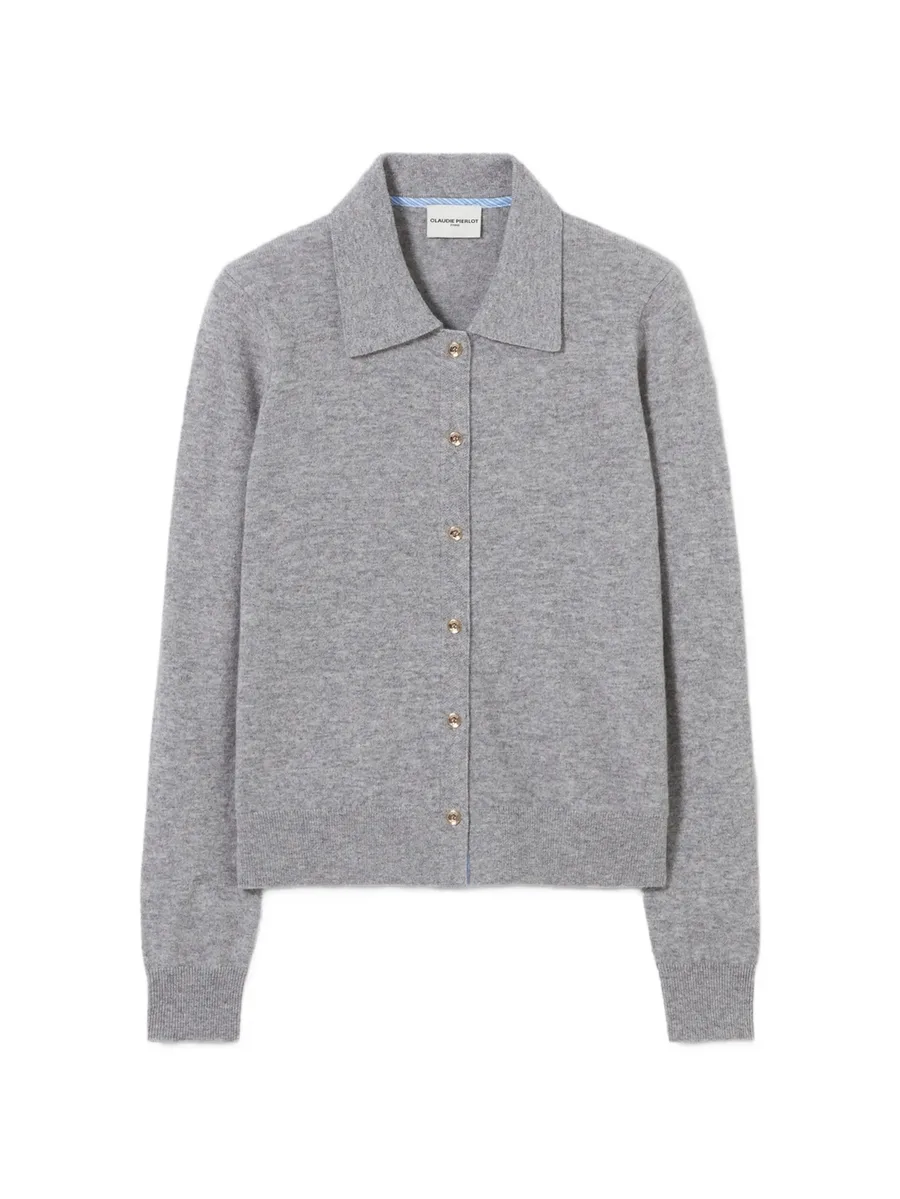 fitted wool cardigan 1