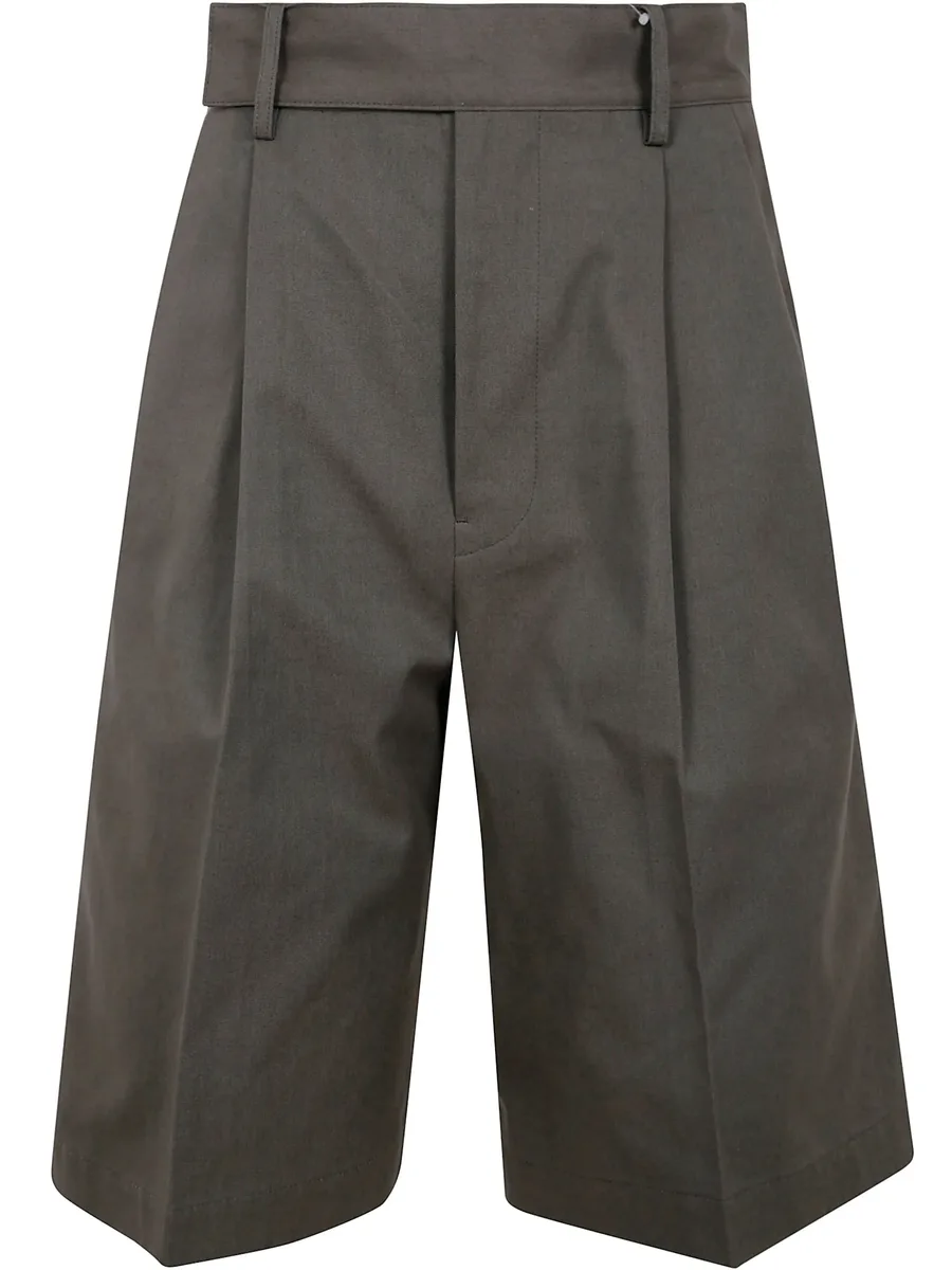 pleated shorts 1