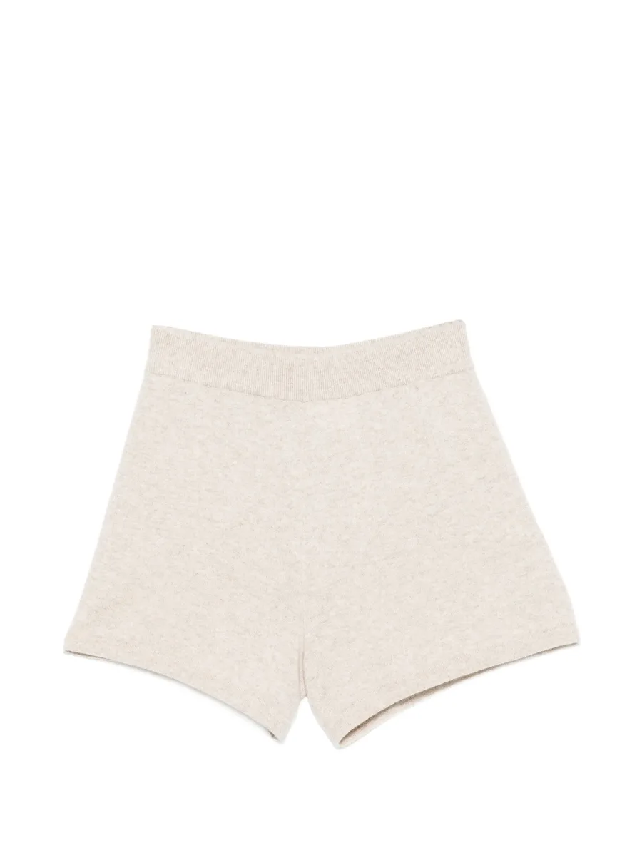 elasticated-waist shorts 1