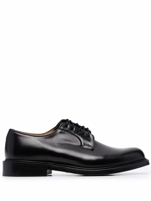 leather Derby shoes