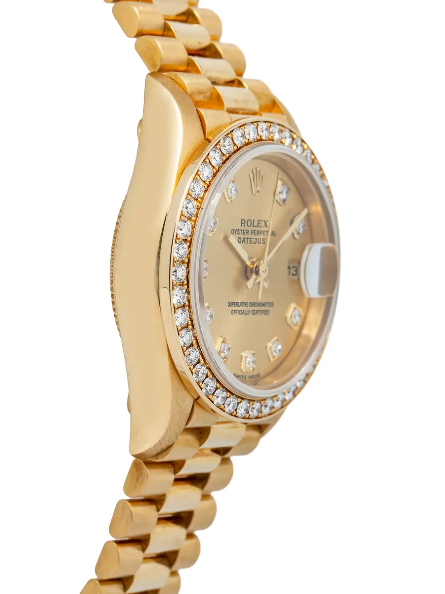наручные часы diamond champagne 26 мм 7