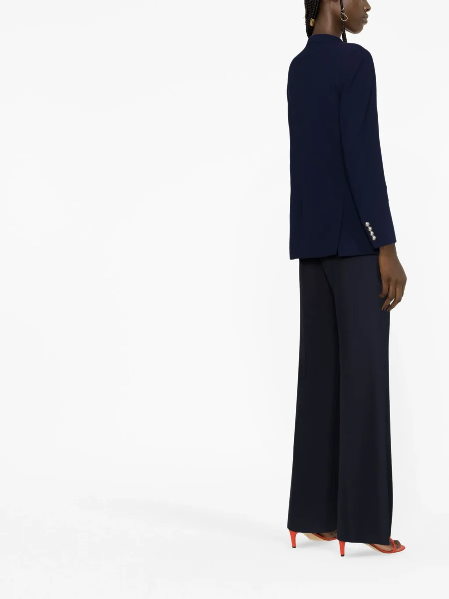 double-breasted button-fastening coat 7