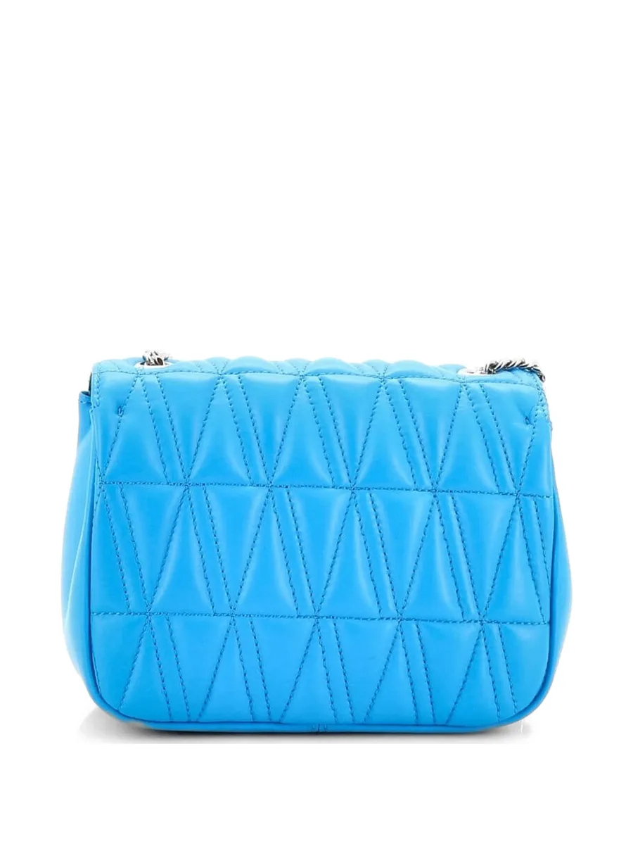 сумка через плечо Virtus Chain Flap Shoulder Bag Quilted Leather Mini 4