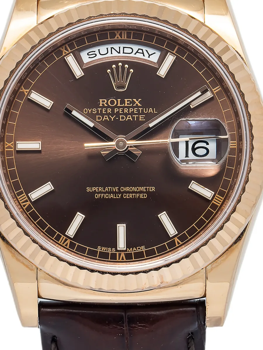 наручные часы fluted day-date 36 мм 4