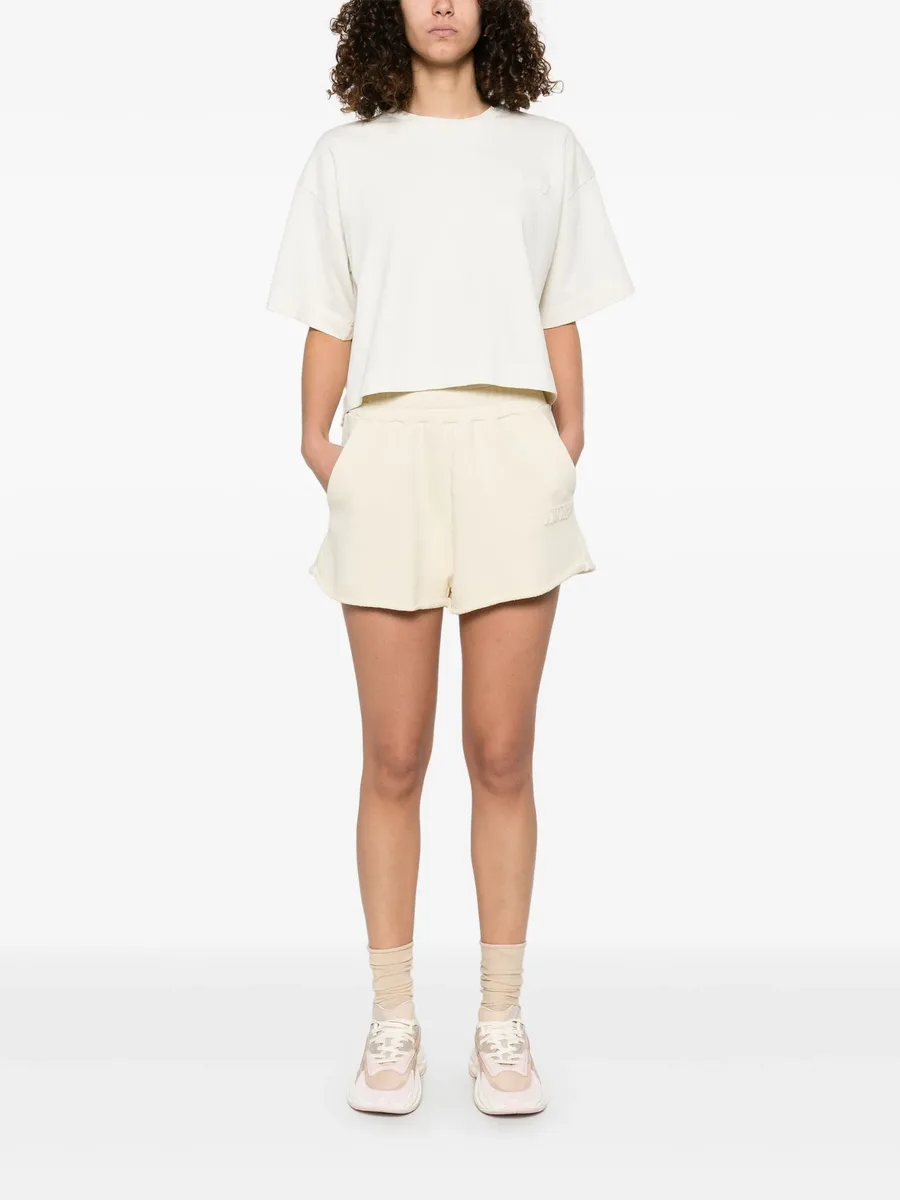 cotton track shorts 4