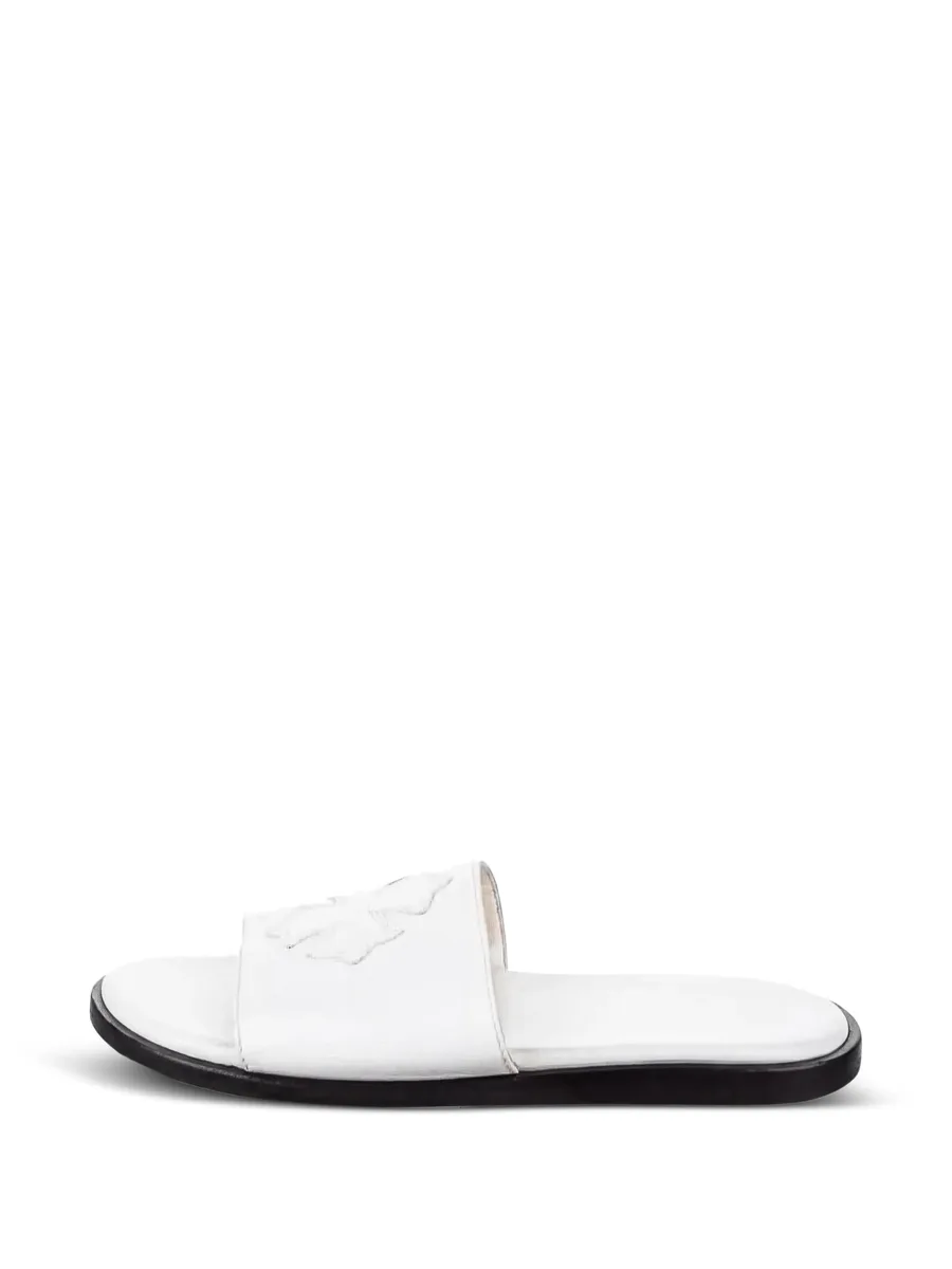 cross-patch leather sandals 2