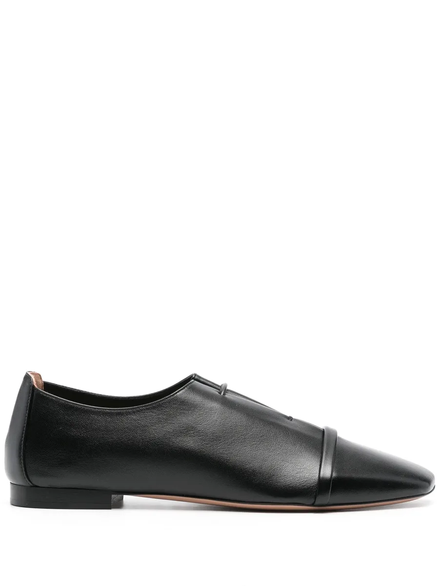Jean leather oxford shoes 1