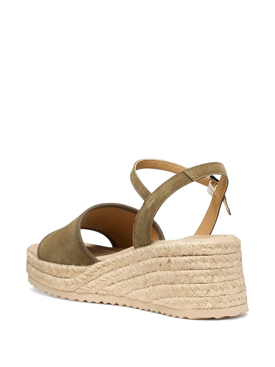 buckle-fastening platform espadrilles 10