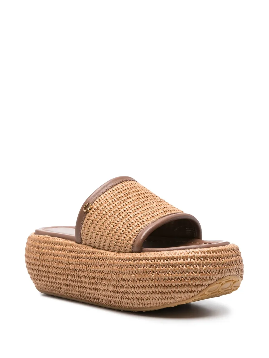 60mm woven raffia espadrilles 3