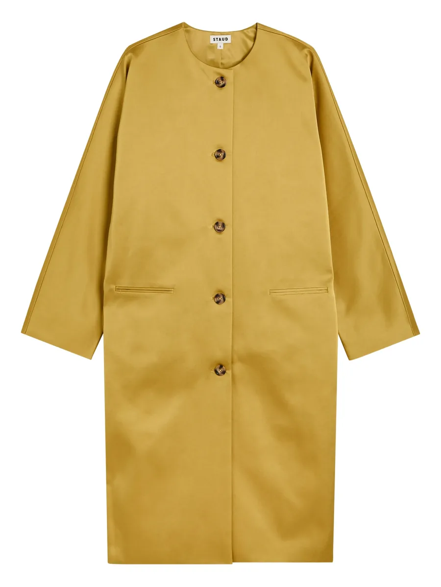 Liz buttoned coat 1