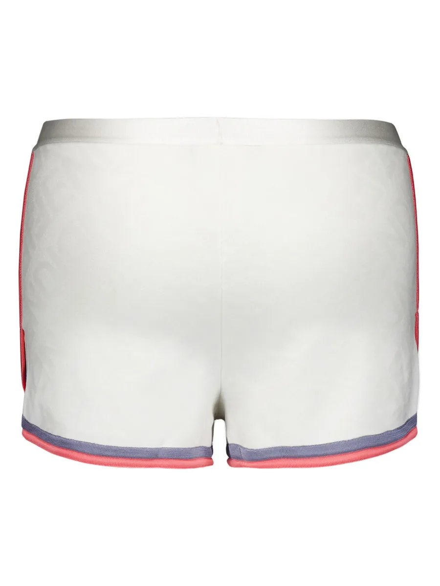 contrast-trim knit shorts 3