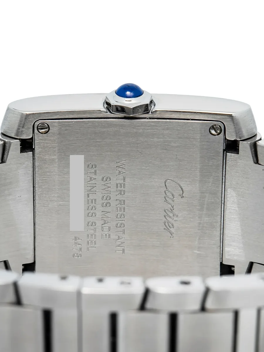 наручные часы Steel Rectangular 20 мм Tank Francaise 7