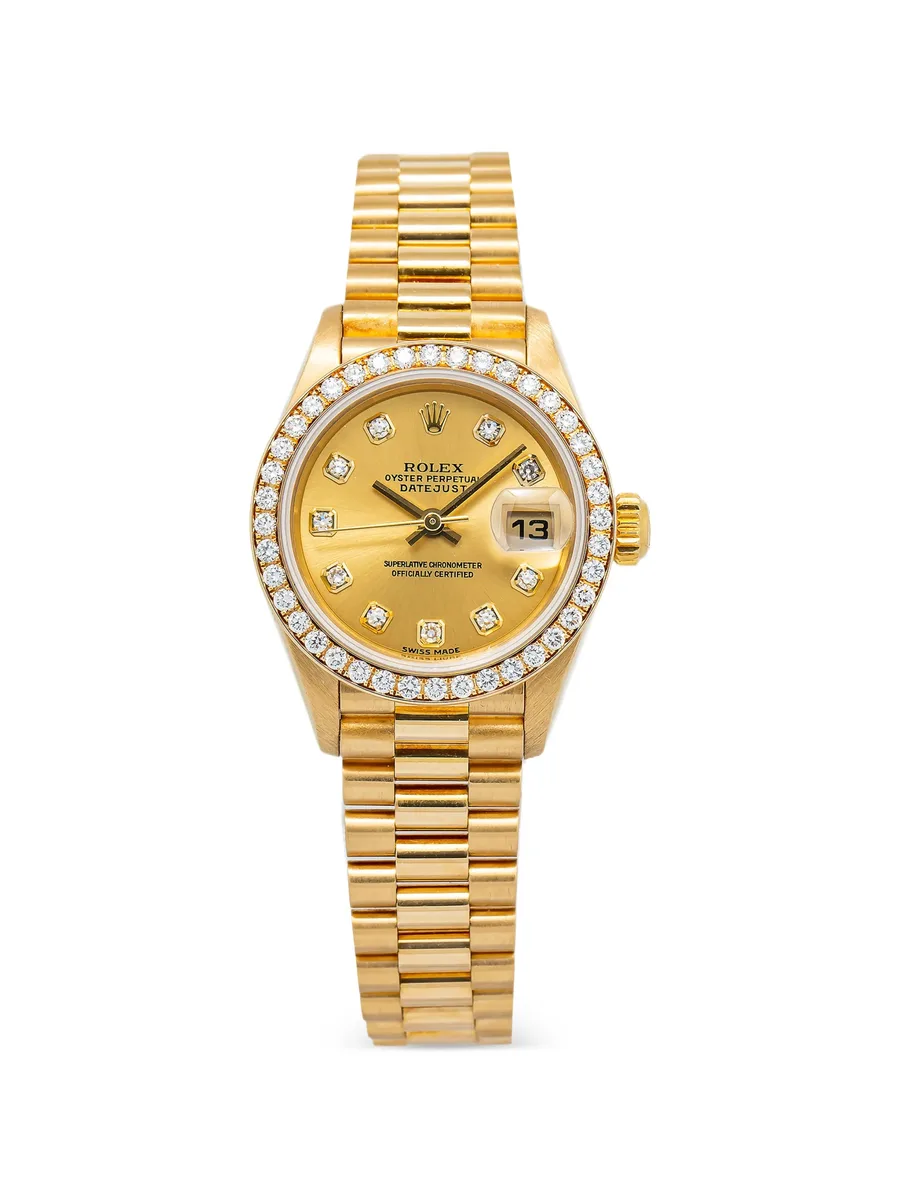 наручные часы diamond champagne 26 мм 1