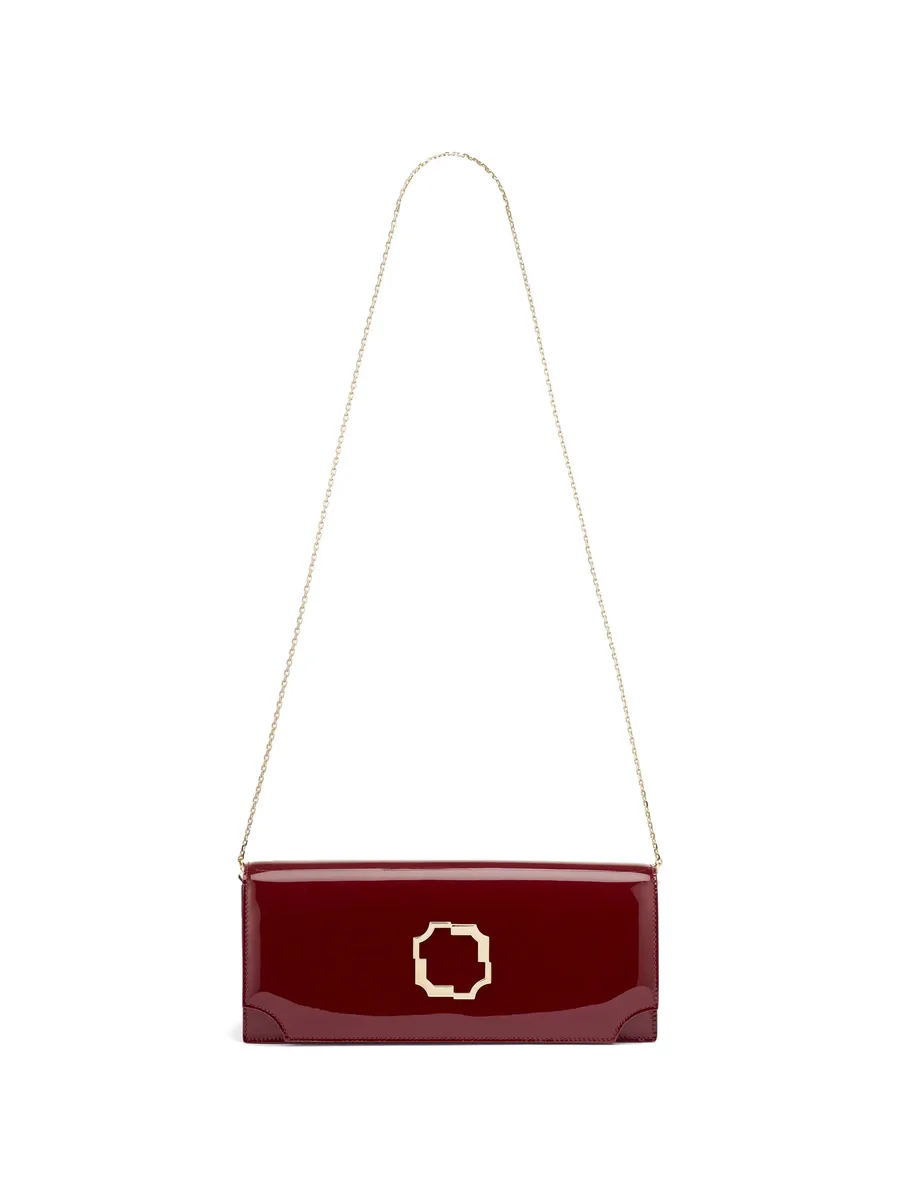 лакированный клатч Vivien 12