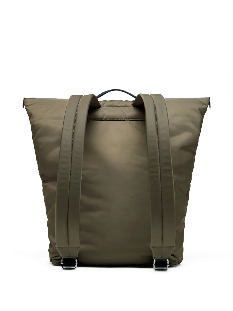 Zip Line four white stitches backpack 6