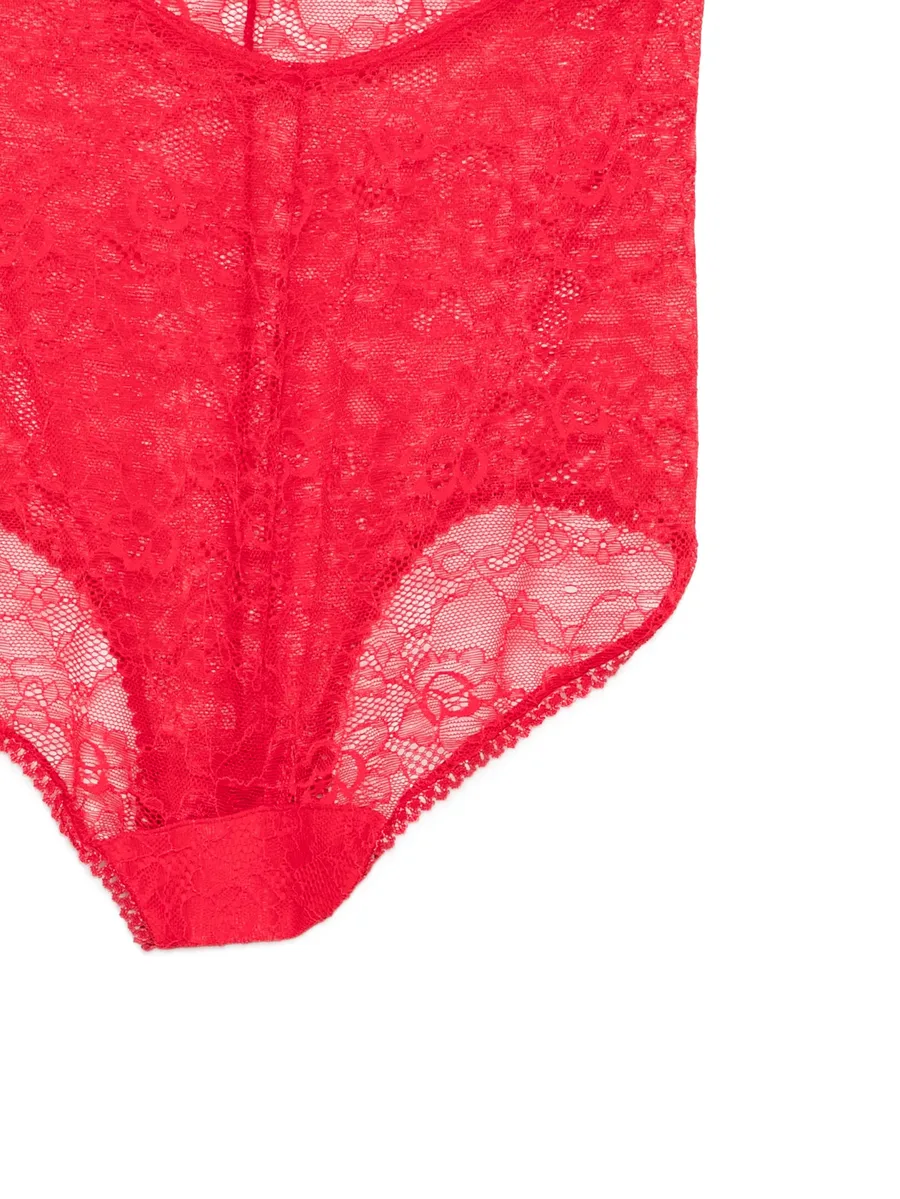 x Lia Aram floral-lace shorts 5