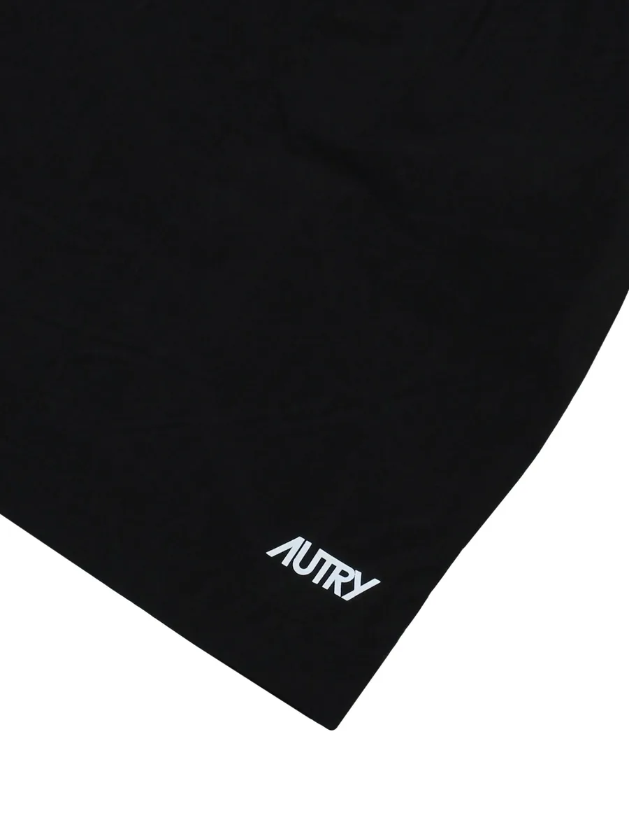elastic-waist mini short 5