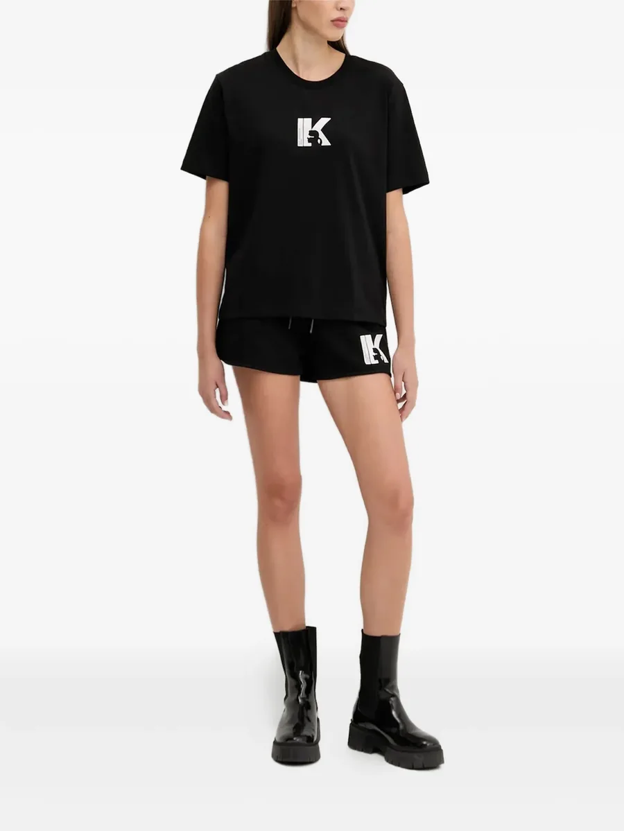 drawstring-waist shorts 3