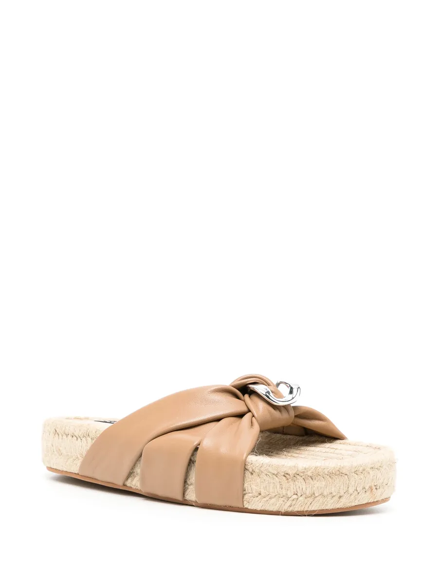 Irina buckle-detail flat espadrilles 3