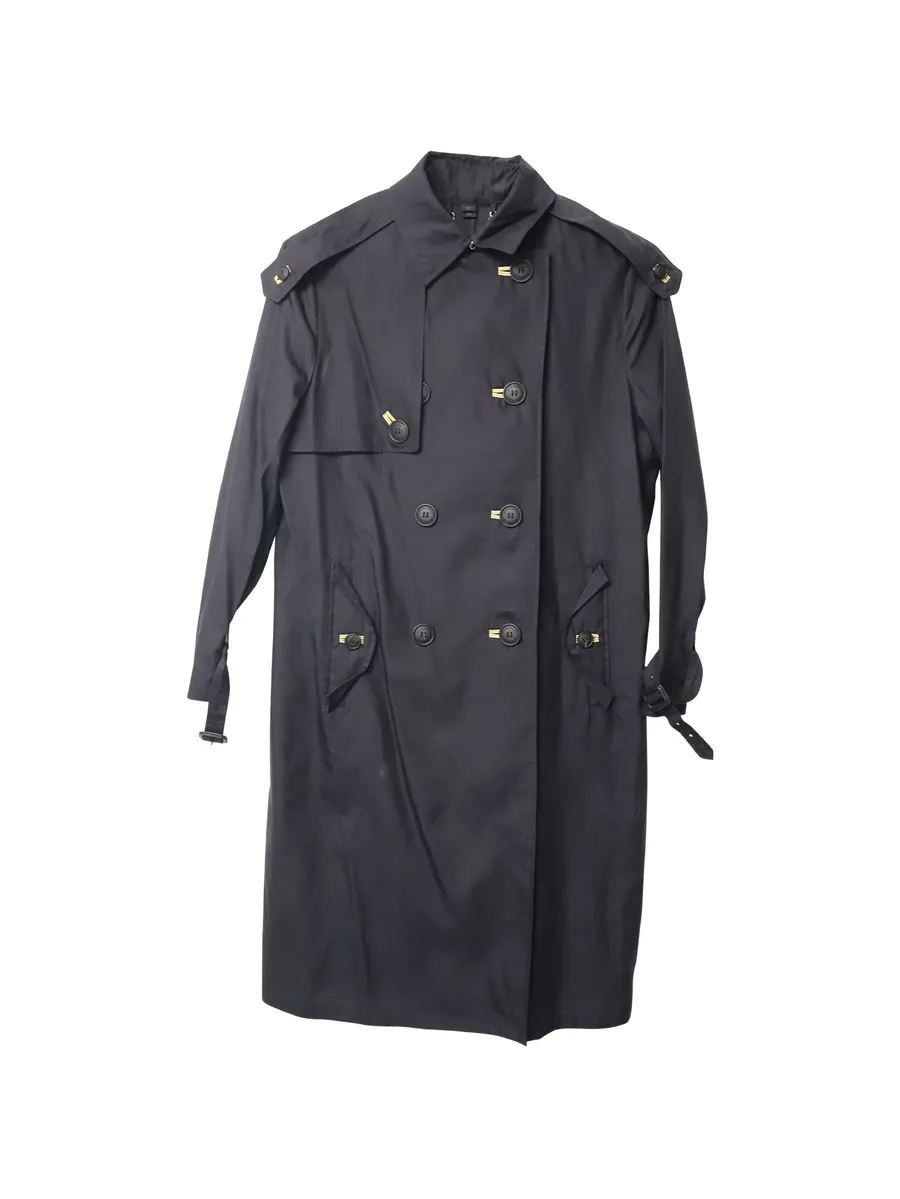 double-breasted trench coat 1