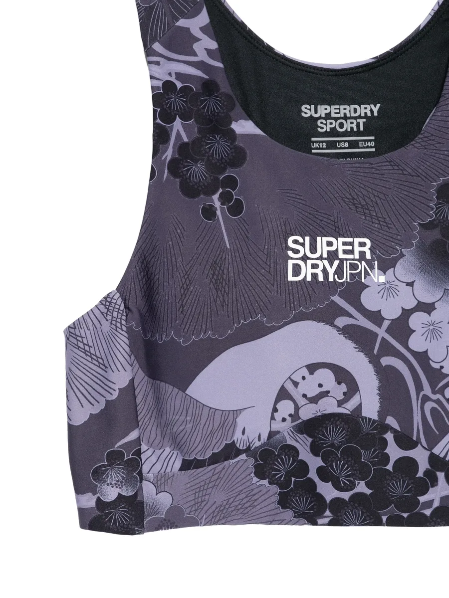 floral-print sports bra 5