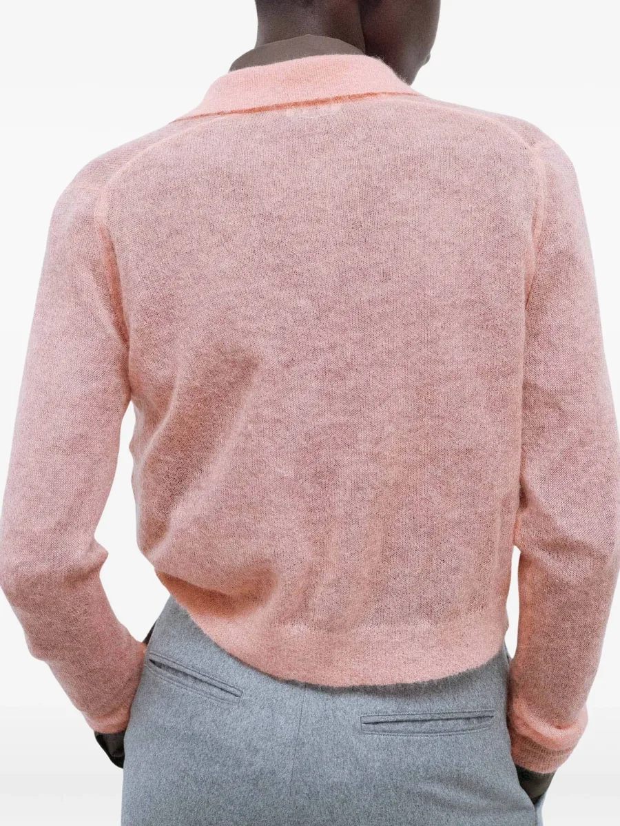 collared mohair cardigan 5
