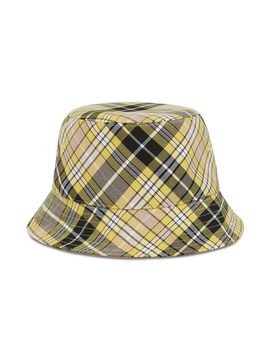 двусторонняя панама в клетку Vintage Check 4