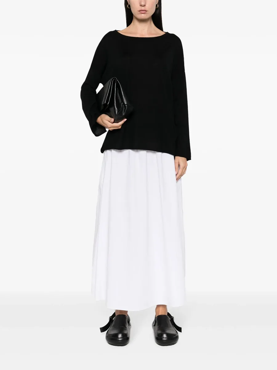 boat-neck virgin-wool jumper 4