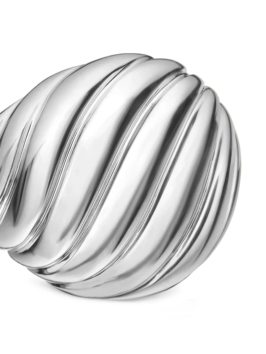серебряное кольцо Sculpted Cable (13 мм) 14