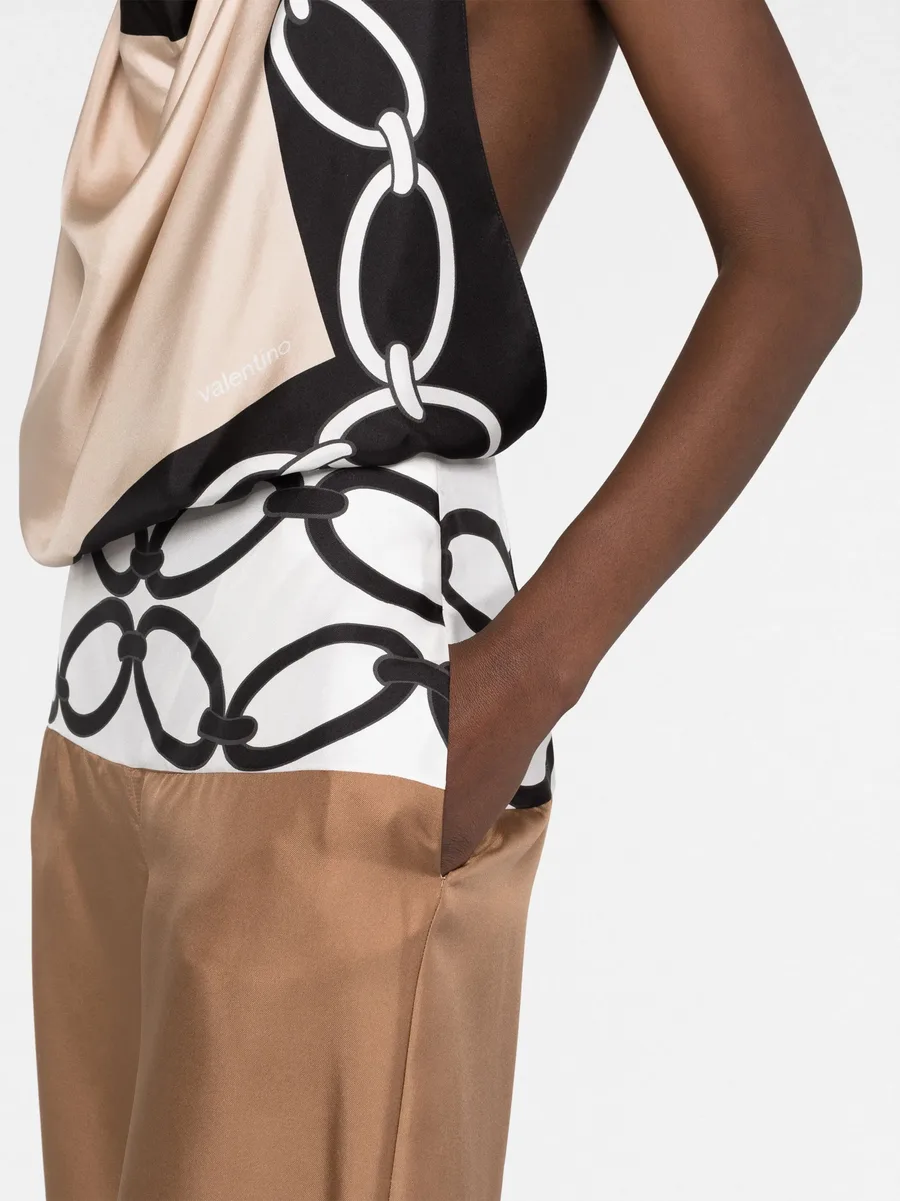 шелковый комбинезон Chain 1967 Foulard 6
