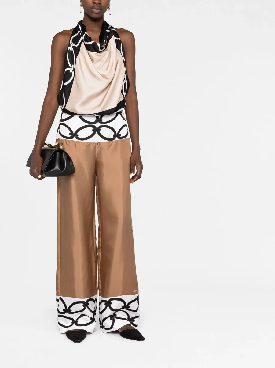 шелковый комбинезон Chain 1967 Foulard 4