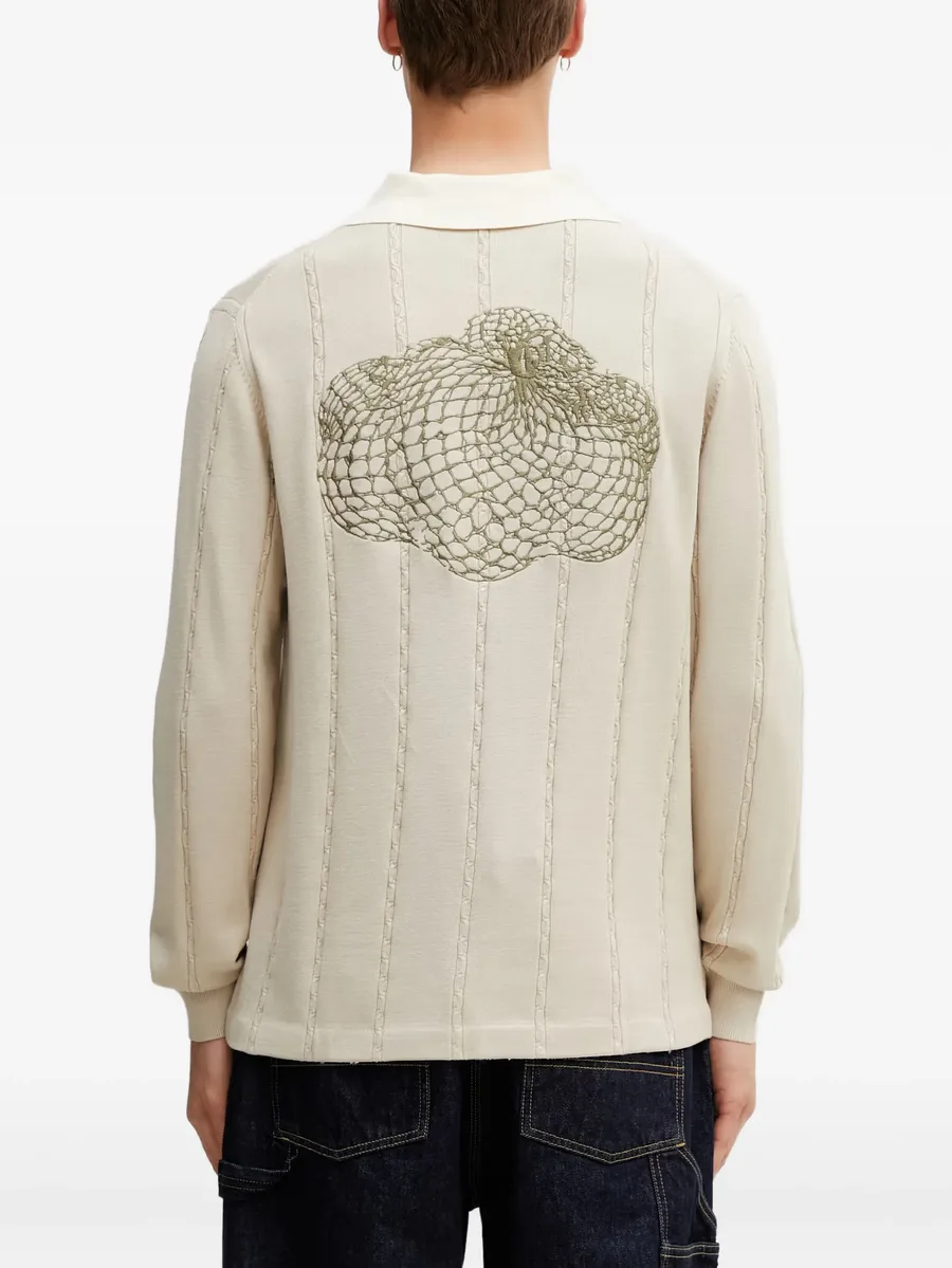 толстовка фактурной вязки 3