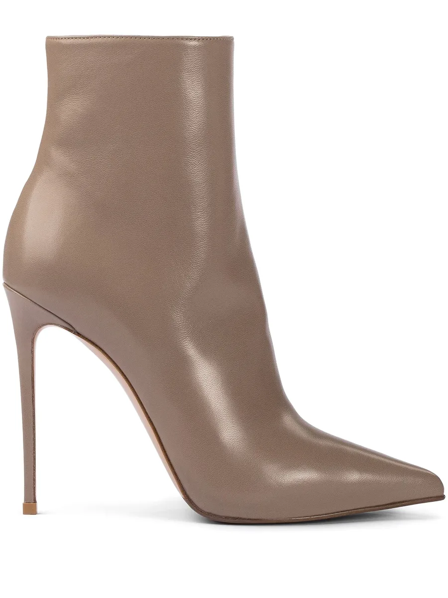 Eva 120mm leather ankle boots 1