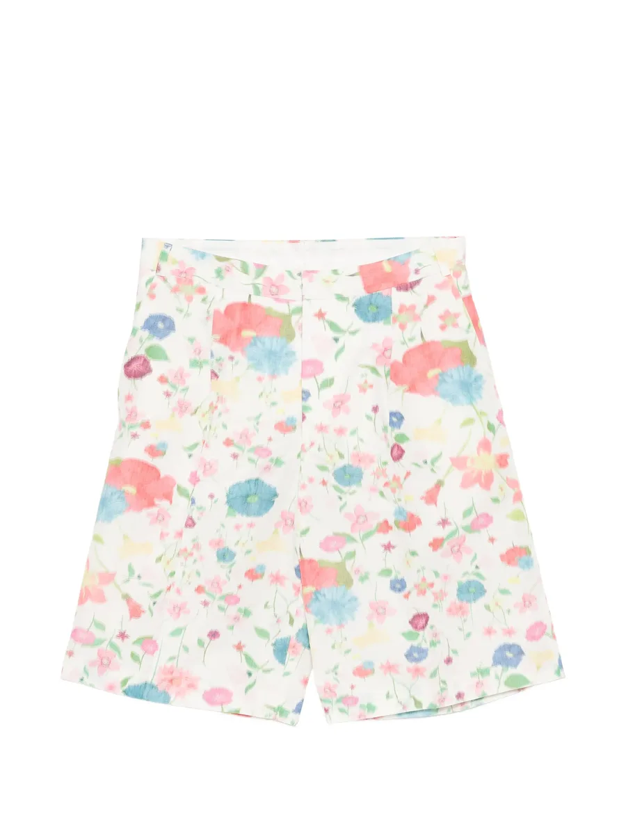 all-over floral-print shorts 2