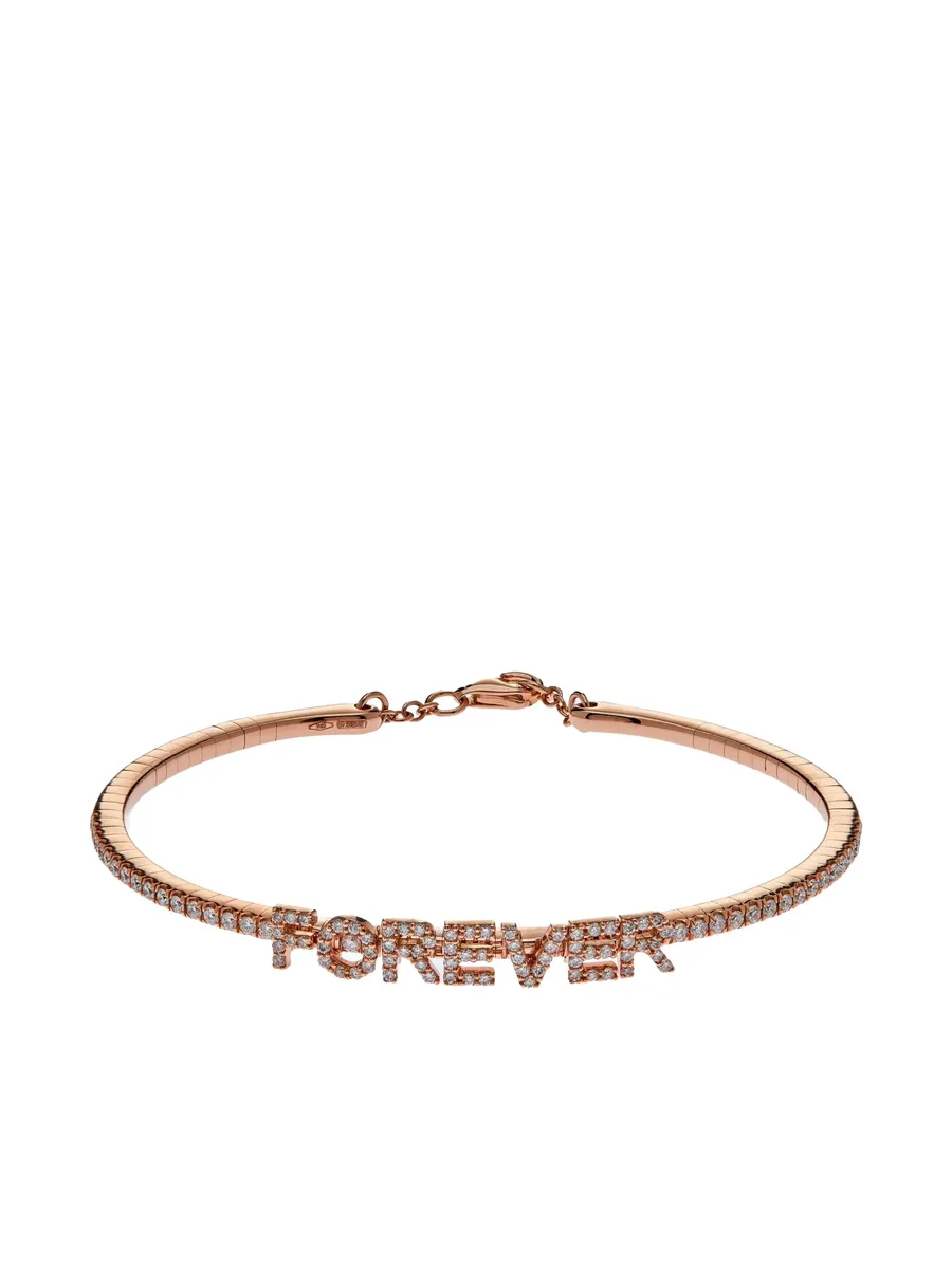 браслет Forever из розового золота с бриллиантами 1