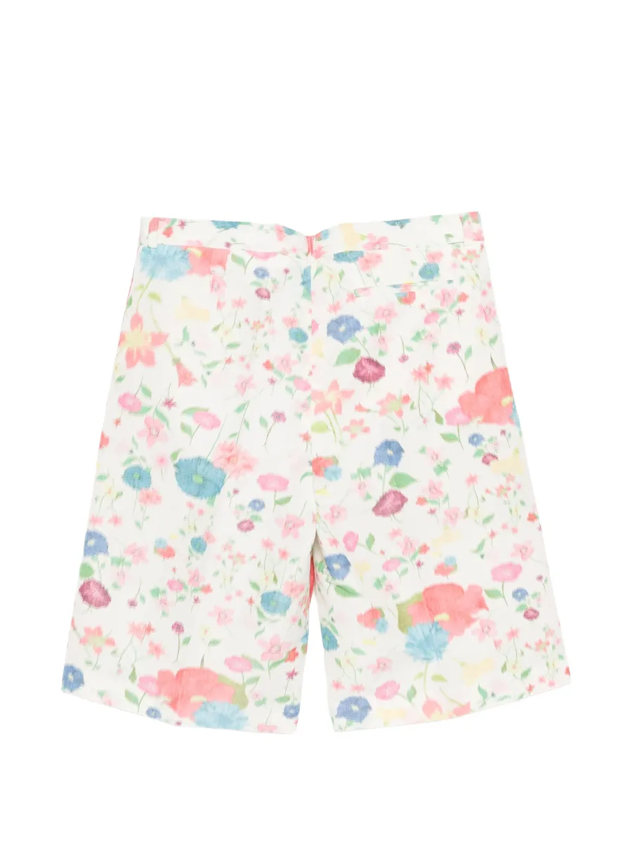 all-over floral-print shorts 4