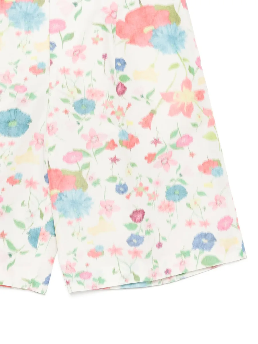 all-over floral-print shorts 6