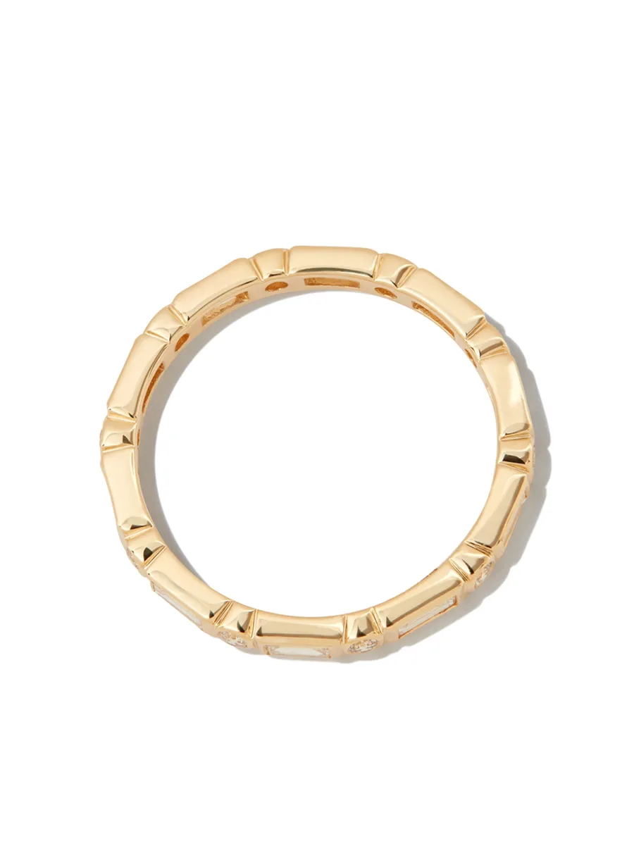 14kt yellow gold diamond eternity ring 5