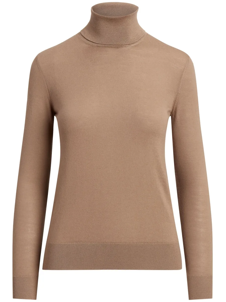 roll-neck knit jumper 1
