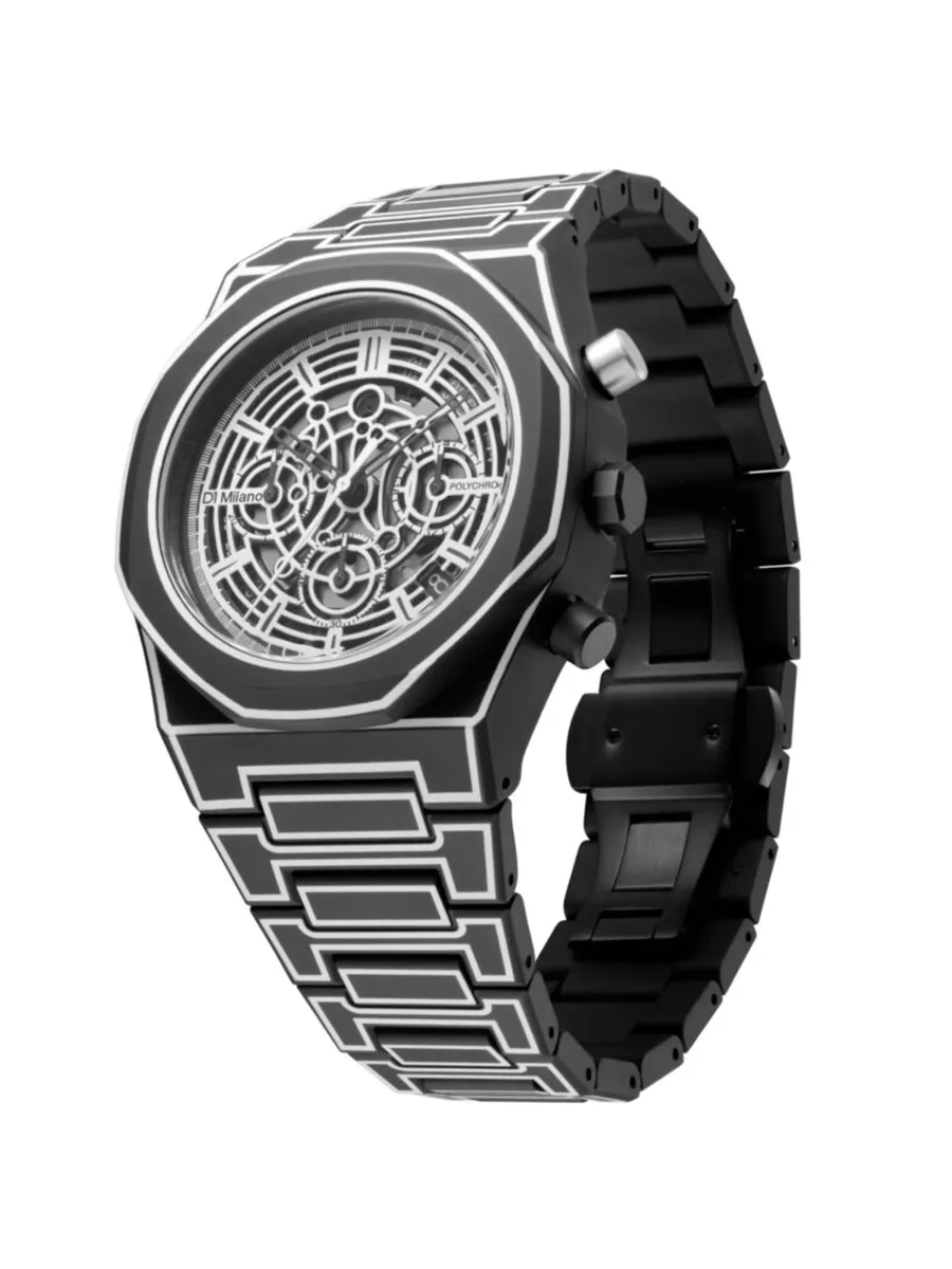 наручные часы Polycarbonate Skeleton Chronograph 40.5 мм 6